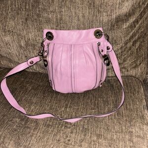 B Makowsky Leather Crossbody